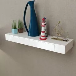 Furniture Limited - Wandplanken Zwevend Met Lades 2 St 80 Cm Wit -DECORATIE Winkel 1200x1200 241