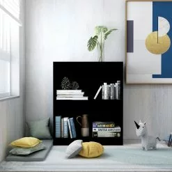 Furniture Limited - Boekenkast 60x24x74,5 Cm Bewerkt Hout Zwart -DECORATIE Winkel 1200x1200 251