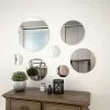 Furniture Limited - Wandspiegelset Rond Glas 7-delig