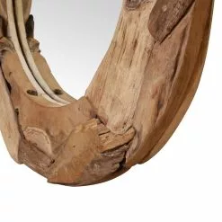 Furniture Limited - Decoratieve Spiegel Rond 80 Cm Teakhout -DECORATIE Winkel 1200x1200 275