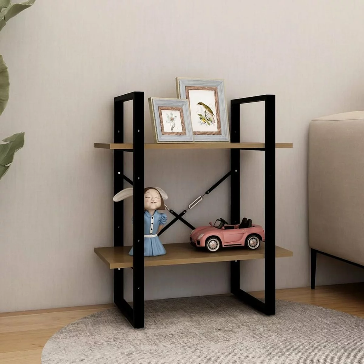 Furniture Limited - Boekenkast Met 2 Schappen 60x30x70 Cm Grenenhout Honingbruin 9 Furniture Limited - Boekenkast Met 2 Schappen 60x30x70 Cm Grenenhout Honingbruin - Afbeelding 7