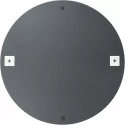 Furniture Limited - Wandspiegel Zonder Lijst Met LED-lampen Rond Glas -DECORATIE Winkel 1200x1200 295