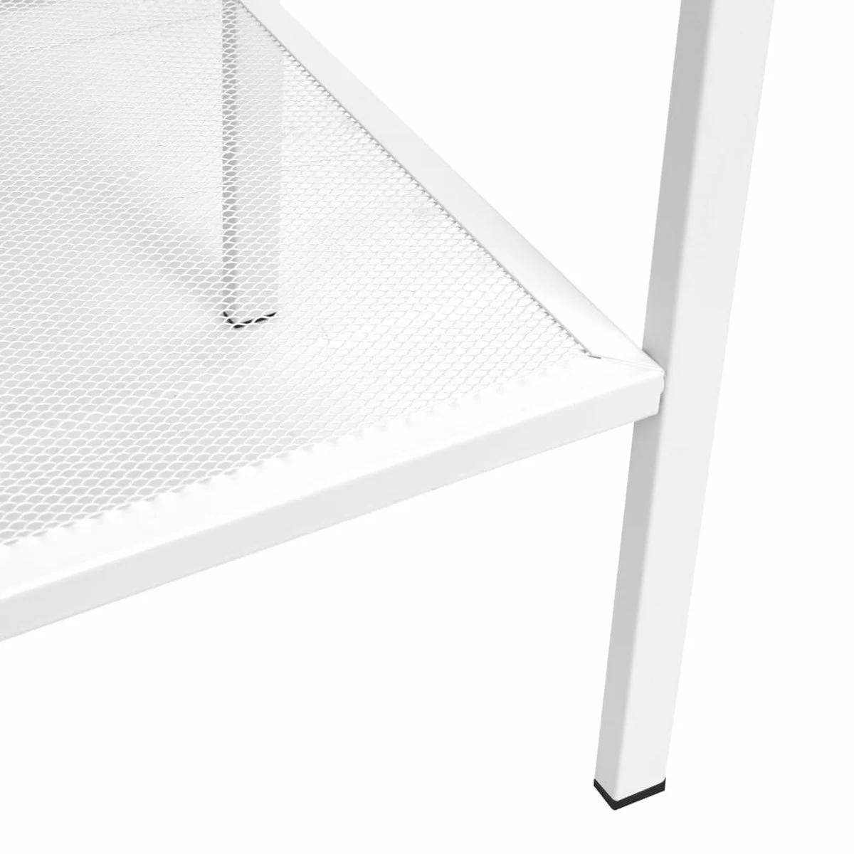 Furniture Limited - Ladder Boekenkast 4 Schappen Metaal Wit 7 Furniture Limited - Ladder Boekenkast 4 Schappen Metaal Wit - Afbeelding 5