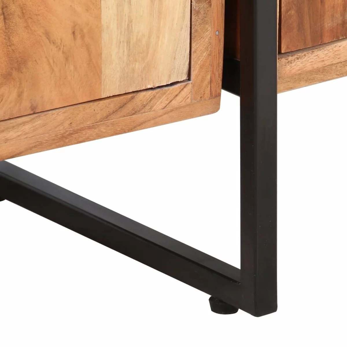 Furniture Limited - Boekenkast Met 4 Schappen 124x30x180 Cm Massief Acaciahout 4 Furniture Limited - Boekenkast Met 4 Schappen 124x30x180 Cm Massief Acaciahout - Afbeelding 2