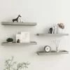 Furniture Limited - Wandschappen 4 St Loggia 60x15x4 Cm MDF Betongrijs 2 Furniture Limited - Wandschappen 4 St Loggia 60x15x4 Cm MDF Betongrijs -DECORATIE Winkel 1200x1200 707