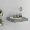Furniture Limited - Wandschap Zwevend 23x23,5x3,8 Cm MDF Grijs 2 Furniture Limited - Wandschap Zwevend 23x23,5x3,8 Cm MDF Grijs -DECORATIE Winkel 1200x1200 770