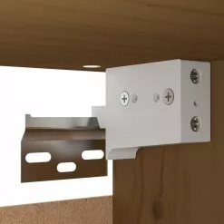 Furniture Limited - Wandkast 30x30x100 Cm Massief Grenenhout Honingbruin -DECORATIE Winkel 1200x1200 792