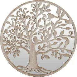 Furniture Limited - Tuinspiegel Rond 60x2,5 Cm Ijzer Zandkleurig -DECORATIE Winkel 1200x1200 924