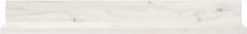 Furniture Limited - Wandkasten 2 St 80x11x9 Cm Massief Grenenhout Wit -DECORATIE Winkel 1200x167