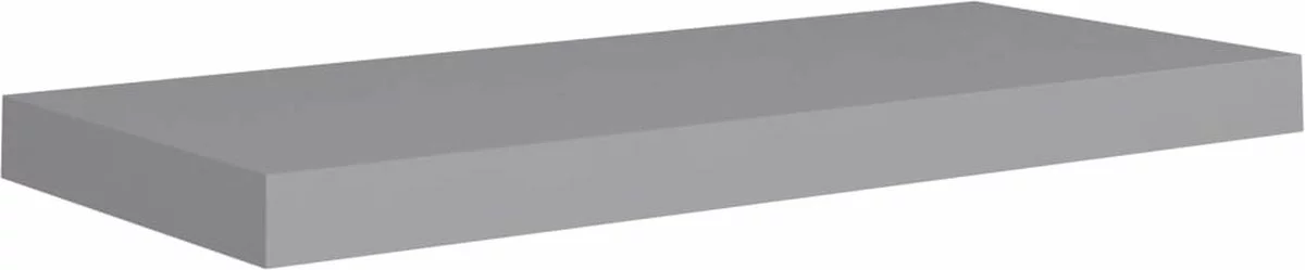 Furniture Limited - Wandschappen Zwevend 4 St 60x23,5x3,8 Cm MDF Grijs 9 Furniture Limited - Wandschappen Zwevend 4 St 60x23,5x3,8 Cm MDF Grijs - Afbeelding 7