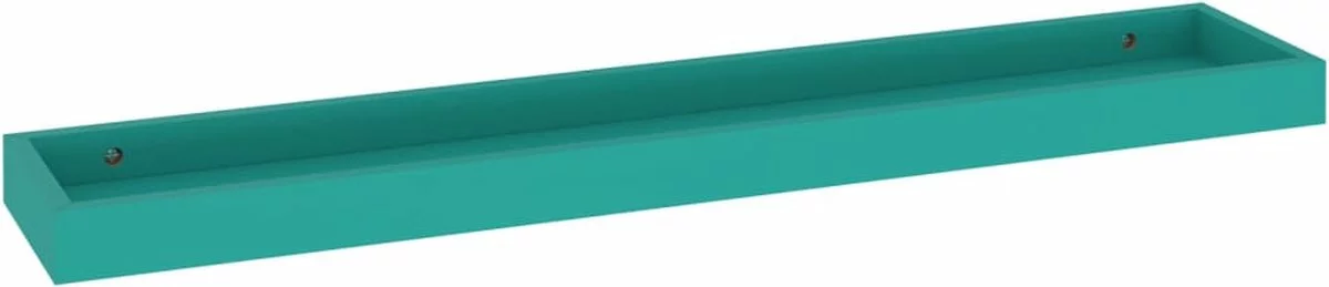 Furniture Limited - Wandschappen 2 St Loggia 80x15x4 Cm MDF Blauw 6 Furniture Limited - Wandschappen 2 St Loggia 80x15x4 Cm MDF Blauw - Afbeelding 4