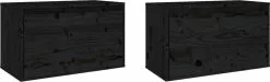 Furniture Limited - Wandkasten 2 St 60x30x35 Cm Massief Grenenhout Zwart -DECORATIE Winkel 1200x366 1