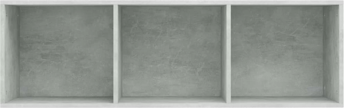 Furniture Limited - Boekenkast/tv-meubel 36x30x114 Cm Bewerkt Hout Betongrijs 9 Furniture Limited - Boekenkast/tv-meubel 36x30x114 Cm Bewerkt Hout Betongrijs - Afbeelding 7