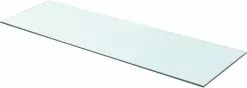 Furniture Limited - Wandschap Transparant 90x30 Cm Glas 5 Furniture Limited - Wandschap Transparant 90x30 Cm Glas -DECORATIE Winkel 1200x429