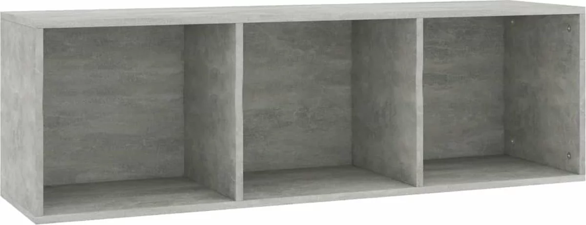 Furniture Limited - Boekenkast/tv-meubel 36x30x114 Cm Bewerkt Hout Betongrijs 8 Furniture Limited - Boekenkast/tv-meubel 36x30x114 Cm Bewerkt Hout Betongrijs - Afbeelding 6