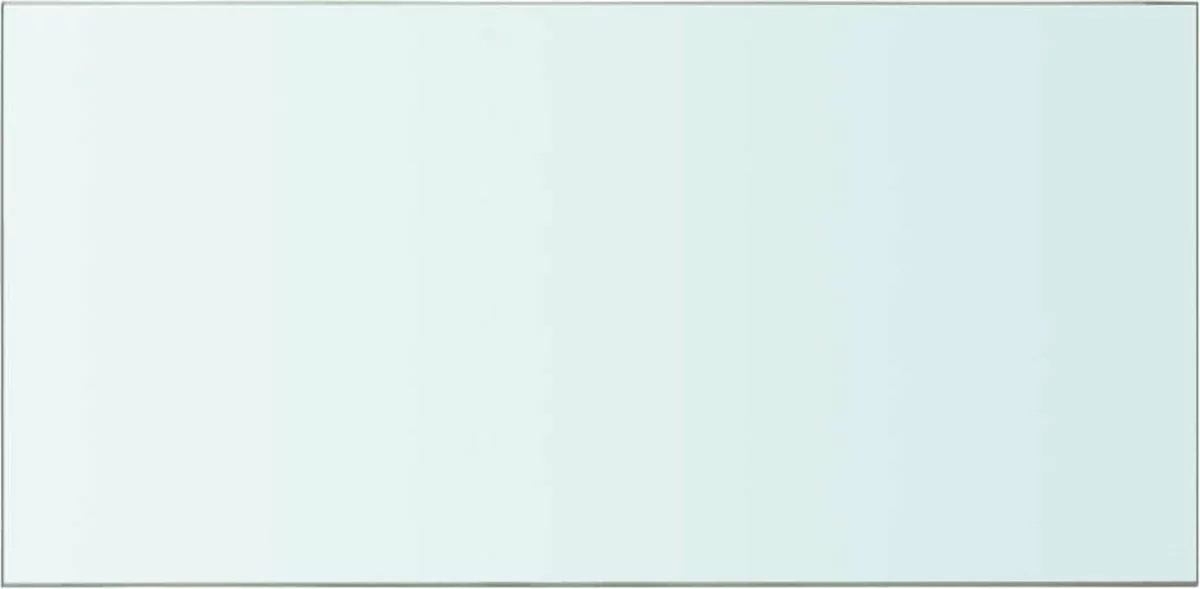 Furniture Limited - Schappen 2 St 60x45 Cm Glas Transparant 4 Furniture Limited - Schappen 2 St 60x45 Cm Glas Transparant - Afbeelding 2