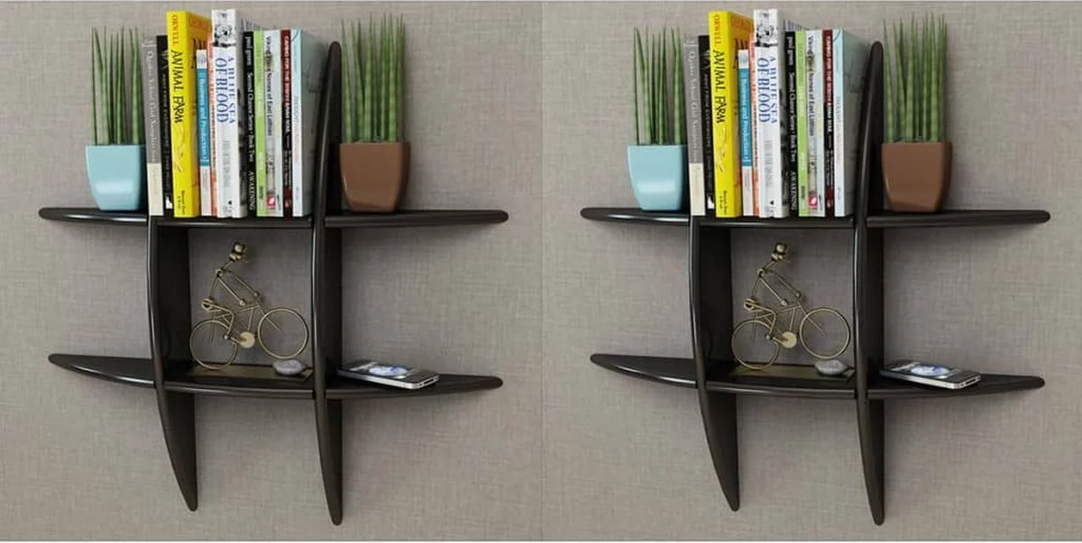 Furniture Limited - Wandplanken 2 St Zwart 3 Furniture Limited - Wandplanken 2 St Zwart