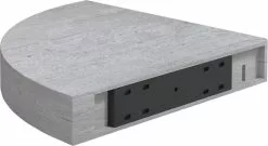 Furniture Limited - Hoekwandschappen 4 St 35x35x3,8 Cm MDF Betongrijs 13 Furniture Limited - Hoekwandschappen 4 St 35x35x3,8 Cm MDF Betongrijs -DECORATIE Winkel 1200x655 2