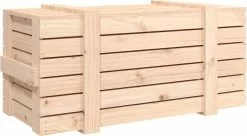 Furniture Limited - Opbergbox 91x40,5x42 Cm Massief Grenenhout -DECORATIE Winkel 1200x659