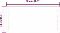 Furniture Limited - Badkamerspiegel LED 80x40 Cm -DECORATIE Winkel 1200x671