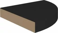 Furniture Limited - Hoekschap Zwevend 25x25x3,8 Cm MDF Zwart -DECORATIE Winkel 1200x693 1