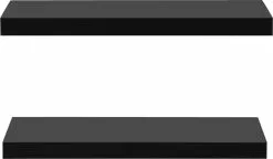 Furniture Limited - Wandschappen Zwevend 2 St 60x20x3,8 Cm Zwart 10 Furniture Limited - Wandschappen Zwevend 2 St 60x20x3,8 Cm Zwart -DECORATIE Winkel 1200x700