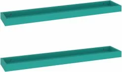 Furniture Limited - Wandschappen 2 St Loggia 80x15x4 Cm MDF Blauw 10 Furniture Limited - Wandschappen 2 St Loggia 80x15x4 Cm MDF Blauw -DECORATIE Winkel 1200x709 2