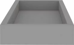 Furniture Limited - Wandschappen 4 St Loggia 40x15x4 Cm MDF Grijs -DECORATIE Winkel 1200x724