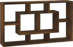 Furniture Limited - Wandschap 8 Vakken Gerookt Eiken -DECORATIE Winkel 1200x766 2