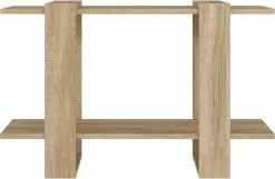 Furniture Limited - Boekenkast/kamerscherm 80x30x51 Cm Sonoma Eikenkleurig -DECORATIE Winkel 1200x780