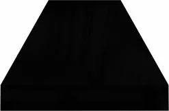 Furniture Limited - Wandschappen Zwevend 2 St 90x23,5x3,8 Cm MDF Hoogglans Zwart -DECORATIE Winkel 1200x787