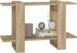 Furniture Limited - Boekenkast/kamerscherm 80x30x51 Cm Sonoma Eikenkleurig -DECORATIE Winkel 1200x825 1