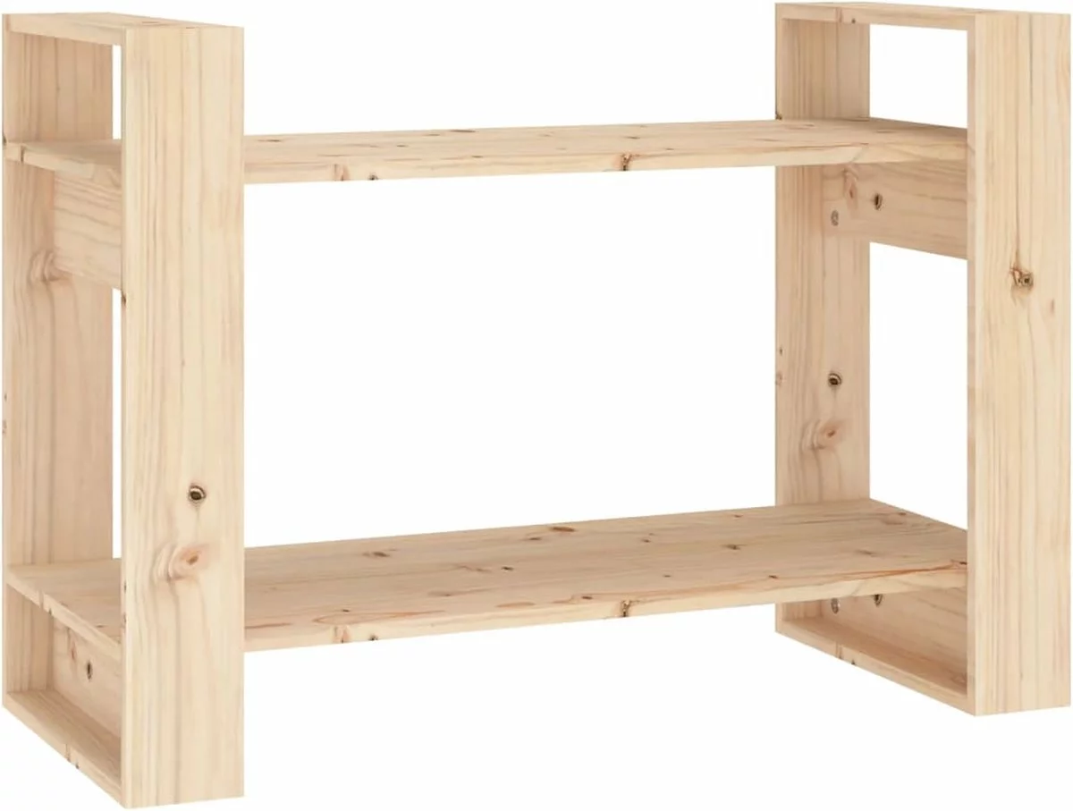 Furniture Limited - Boekenkast/kamerscherm 80x35x56,5 Cm Massief Grenenhout 11 Furniture Limited - Boekenkast/kamerscherm 80x35x56,5 Cm Massief Grenenhout - Afbeelding 9