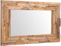 Furniture Limited - Decoratieve Spiegel Rechthoekig 90x60 Cm Teakhout -DECORATIE Winkel 1200x919 1