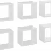 Furniture Limited - Wandschappen Kubus 6 St 22x15x22 Cm Hoogglans Wit -DECORATIE Winkel 1200x955 2