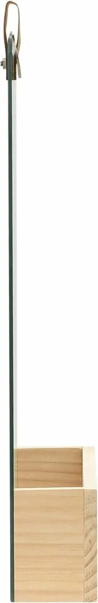 Furniture Limited - Wandspiegel 23x29,5 Cm Massief Grenenhout 5 Furniture Limited - Wandspiegel 23x29,5 Cm Massief Grenenhout - Afbeelding 3