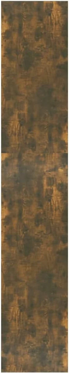 Furniture Limited - Boekenkast/kamerscherm 60x30x166 Cm Spaanplaat Gerookt Eiken 5 Furniture Limited - Boekenkast/kamerscherm 60x30x166 Cm Spaanplaat Gerookt Eiken - Afbeelding 3