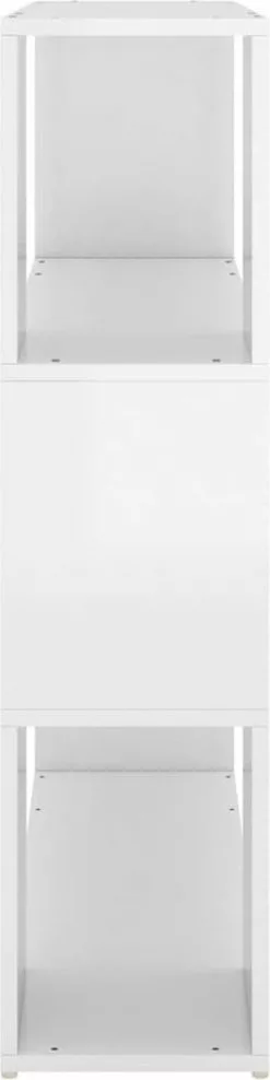 Furniture Limited - Boekenkast/kamerscherm 100x24x94 Cm Hoogglans Wit 12 Furniture Limited - Boekenkast/kamerscherm 100x24x94 Cm Hoogglans Wit -DECORATIE Winkel 300x1200 1