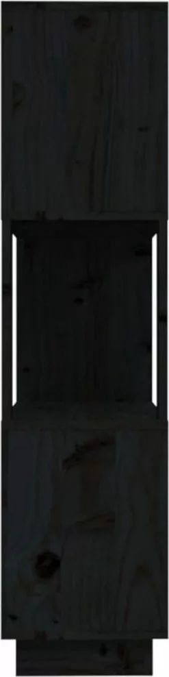 Furniture Limited - Boekenkast/kamerscherm 80x25x101 Cm Massief Grenenhout Zwart 18 Furniture Limited - Boekenkast/kamerscherm 80x25x101 Cm Massief Grenenhout Zwart -DECORATIE Winkel 300x1200 2