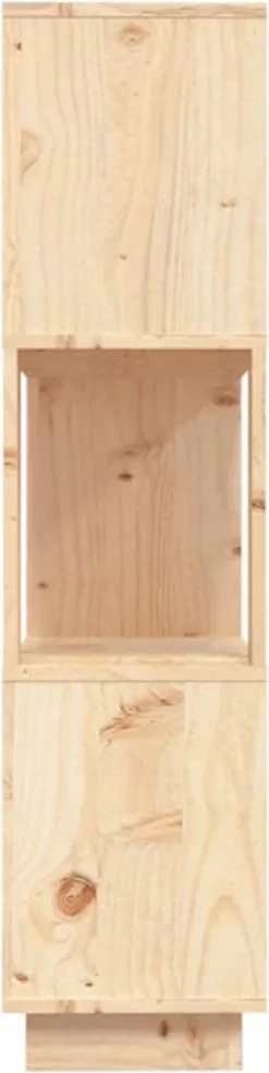 Furniture Limited - Boekenkast/kamerscherm 80x25x101 Cm Massief Grenenhout 19 Furniture Limited - Boekenkast/kamerscherm 80x25x101 Cm Massief Grenenhout -DECORATIE Winkel 301x1200