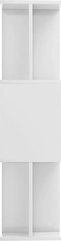 Furniture Limited - Boekenkast/kamerscherm 80x24x96 Cm Hoogglans Wit 13 Furniture Limited - Boekenkast/kamerscherm 80x24x96 Cm Hoogglans Wit -DECORATIE Winkel 305x1200