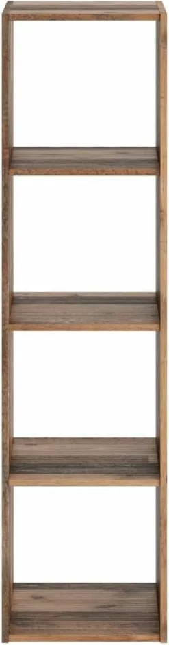 Furniture Limited - Staande Kast Met 4 Vakken Old Style -DECORATIE Winkel 315x1200