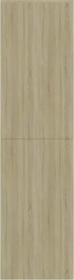 Furniture Limited - Boekenkast/kamerscherm 155x24x160 Cm Bewerkt Hout Sonoma Eiken -DECORATIE Winkel 319x1200