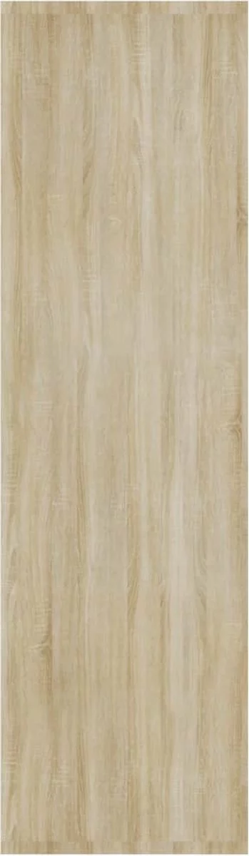 Furniture Limited - Boekenkast/kamerscherm 80x30x103 Cm Bewerkt Hout Sonoma Eiken 8 Furniture Limited - Boekenkast/kamerscherm 80x30x103 Cm Bewerkt Hout Sonoma Eiken - Afbeelding 6