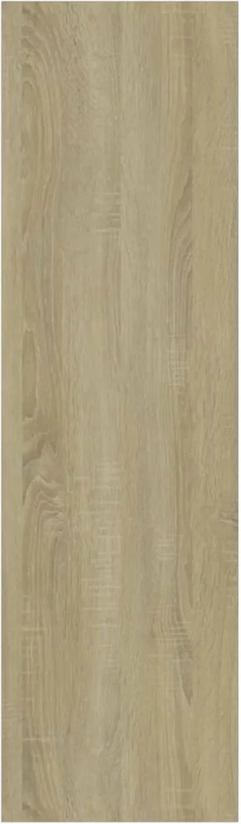 Furniture Limited - Boekenkast/kamerscherm 40x30x103 Cm Spaanplaat Sonoma Eiken 5 Furniture Limited - Boekenkast/kamerscherm 40x30x103 Cm Spaanplaat Sonoma Eiken - Afbeelding 3