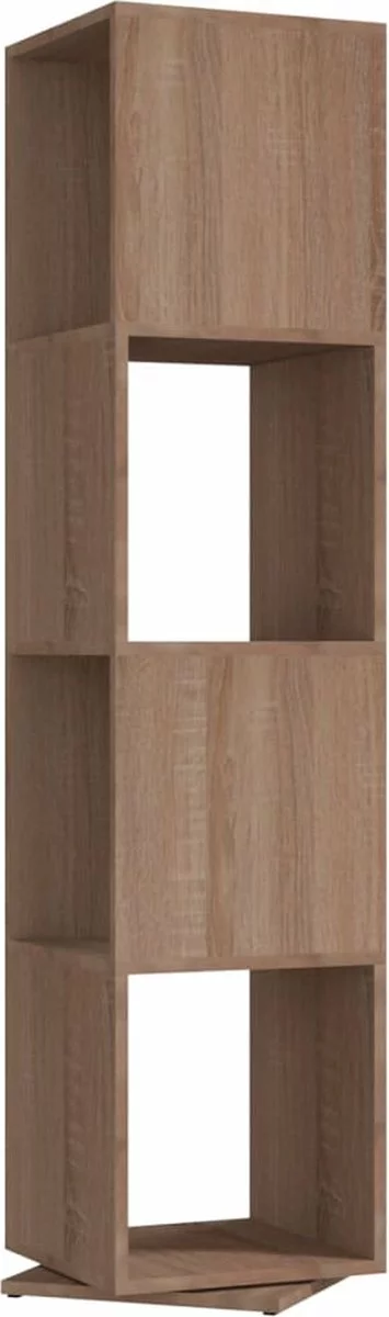 Furniture Limited - Draaikast 34,5x34,5x147,5 Cm Spaanplaat Sonoma Eiken 6 Furniture Limited - Draaikast 34,5x34,5x147,5 Cm Spaanplaat Sonoma Eiken - Afbeelding 4