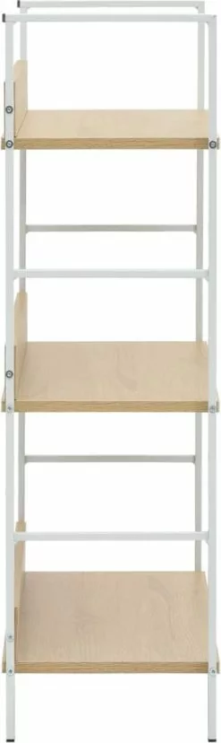 Furniture Limited - Boekenkast Met 3 Schappen 60x27,6x90,5 Cm Spaanplaat Eikenkleur 12 Furniture Limited - Boekenkast Met 3 Schappen 60x27,6x90,5 Cm Spaanplaat Eikenkleur -DECORATIE Winkel 358x1200 1