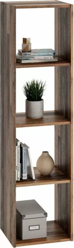 Furniture Limited - Staande Kast Met 4 Vakken Old Style -DECORATIE Winkel 361x1200