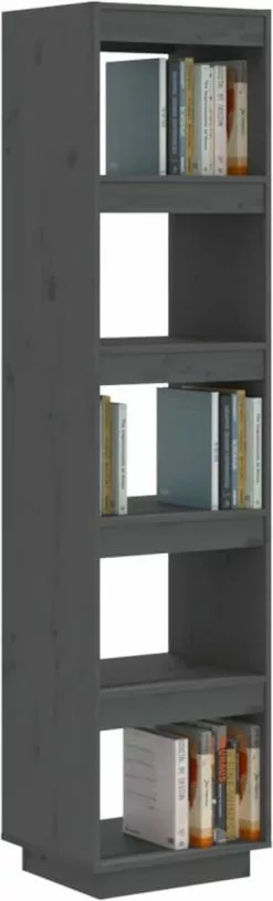 Furniture Limited - Boekenkast/kamerscherm 40x35x167 Cm Massief Grenenhout Grijs 15 Furniture Limited - Boekenkast/kamerscherm 40x35x167 Cm Massief Grenenhout Grijs -DECORATIE Winkel 364x1200 2