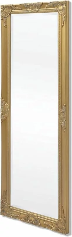 Furniture Limited - Wandspiegel Barok 140 X 50 Cm Goud